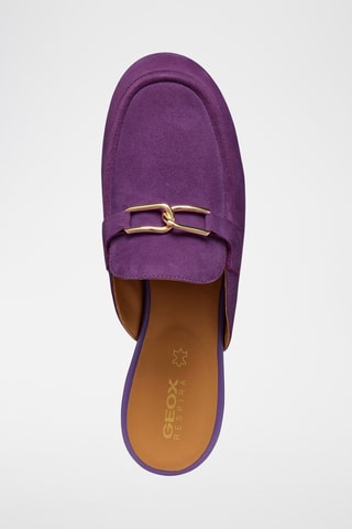 Mocassini in pelle scamosciata Palmaria - Viola