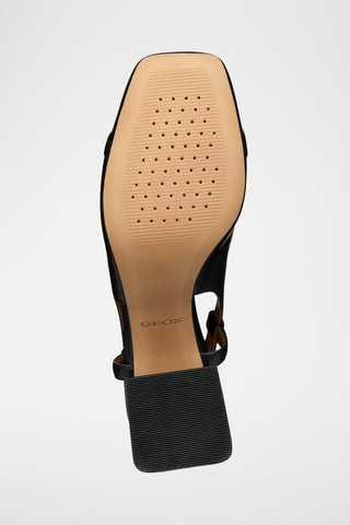 Escarpins en cuir D45D1A00046C9999 - Noir