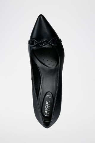 Escarpins en cuir nappa de mouton Faviola - Noir