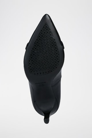 Escarpins en cuir nappa de mouton Faviola - Noir