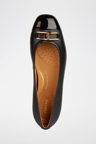 Ballerines vernies en cuir Annytah - Noir