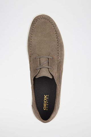 Chaussures bateau en nubuck Avola - Marron