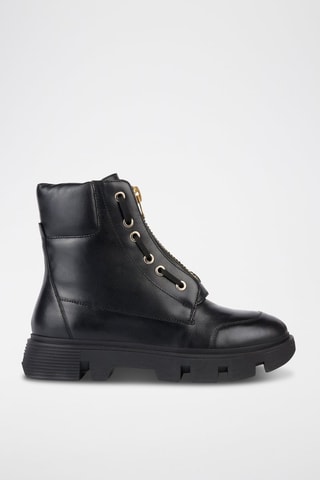Boots en cuir Vilde - Noir