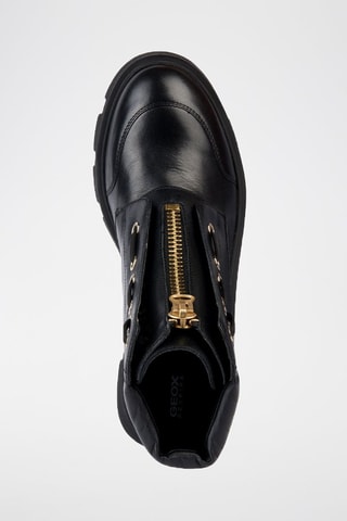 Boots en cuir Vilde - Noir