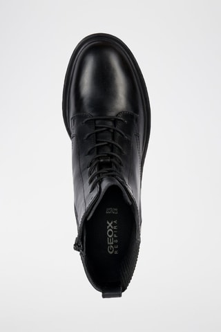 Bottines en cuir Damiana - Noir