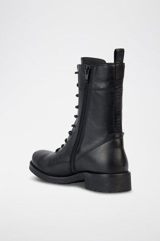 Bottines en cuir de mouton Rawelle - Noir