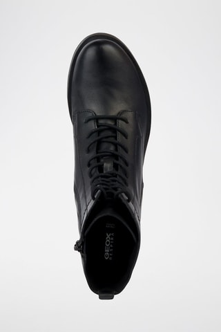 Bottines en cuir de mouton Rawelle - Noir