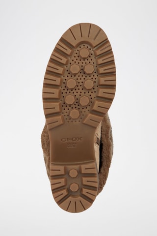 Bottines fourrées en nubuck Damiana - Beige