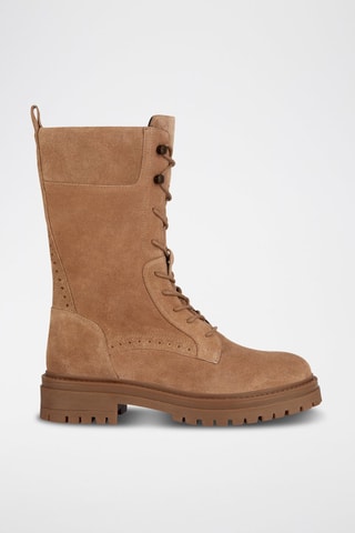 Bottines en nubuck Iridea - Camel