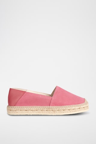Sneakers plateformes en cuir Lampedusa - Rose