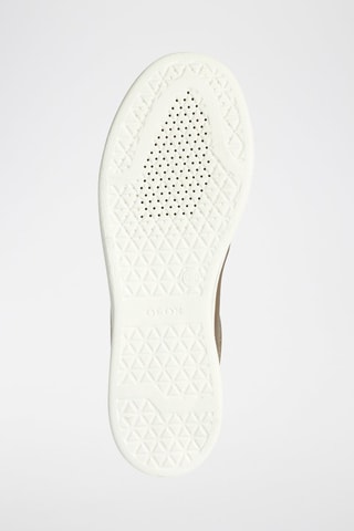 Baskets en cuir Jaysen - Doré et blanc