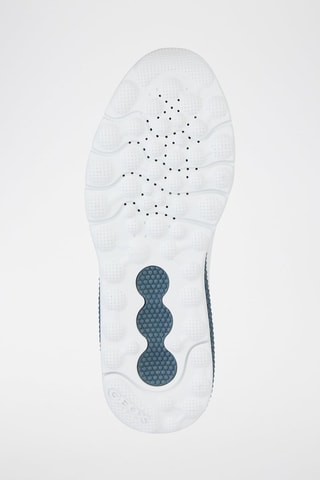 Sapatilhas em couro Spherica Actif - Branco e cinzento-claro