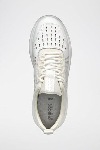 Baskets en cuir de veau nappa Spherica - Blanc