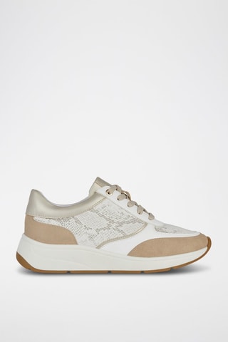 Baskets - Beige et blanc