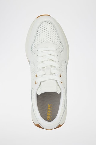 Baskets en cuir nappa Amabel - Blanc