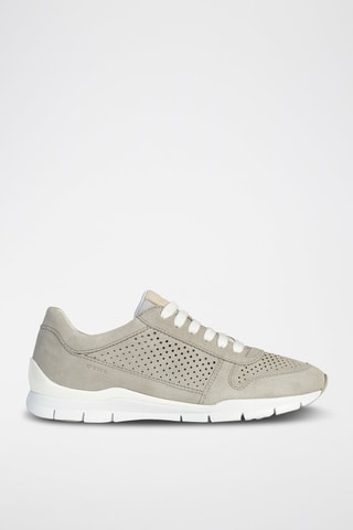 Baskets en nubuck Sukie - Gris clair