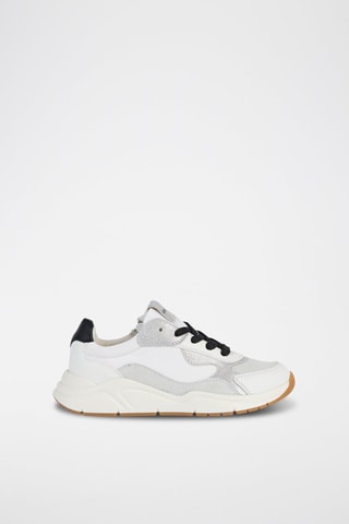 Baskets cuir Mawazy - Blanc