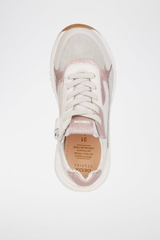 Baskets en nubuck et cuir nappa Mawazy - Blanc