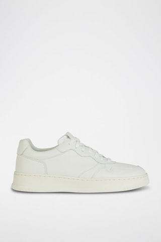 Baskets en cuir de veau Arvier - Blanc