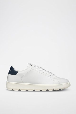 Baskets en cuir Spherica Ecub-1 - Blanc