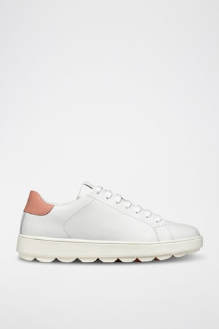 Baskets en cuir Spherica Ecub-1 A - Blanc