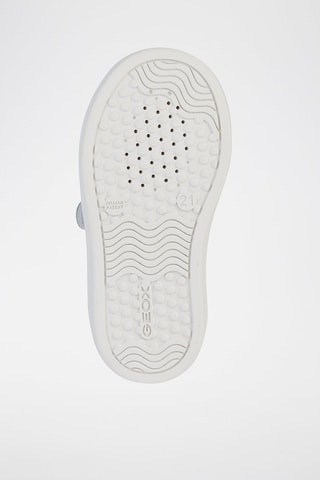 Baskets en cuir Nashik - Blanc et bleu marine