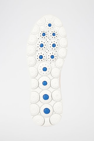 Baskets en cuir Spherica - Blanc et rose clair