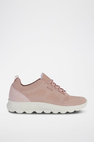 Baskets en nubuck Spherica - Vieux rose