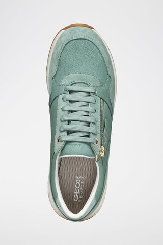 Baskets en cuir Bulmya - Vert clair