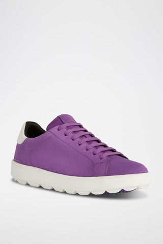 Baskets en cuir Spherica - Violet