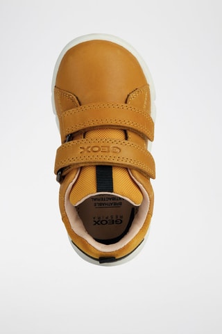 Sneakers in pelle scamosciata Hyrro - Cammello e nero