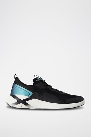 Baskets compensées Playkix - Noir et bleu