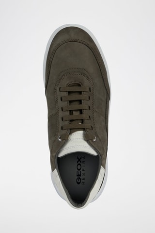 Baskets en cuir Fluctis - Kaki