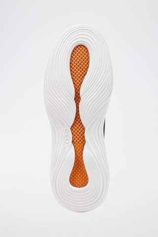 Baskets en cuir Fluctis - Bleu marine