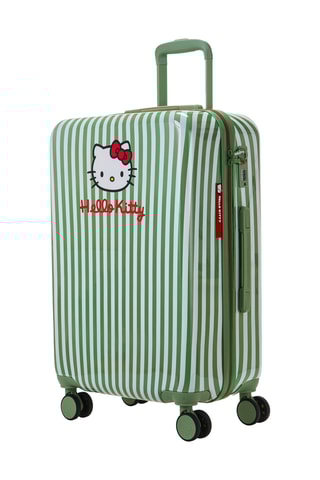 Valigia (M) - Verde - 65 cm - Hello Kitty