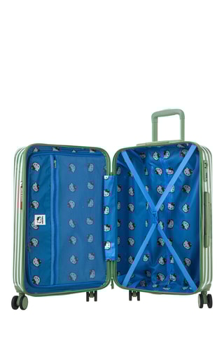 Valigia (M) - Verde - 65 cm - Hello Kitty