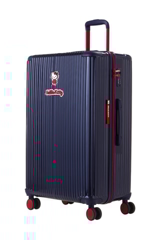 Valigia (L) - Blu scuro - 75 cm - Hello Kitty