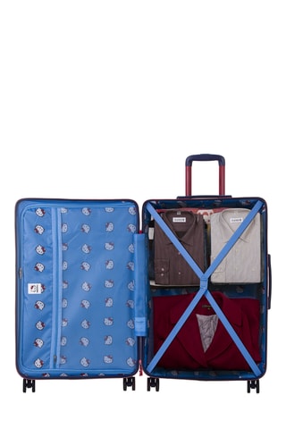 Valigia (L) - Blu scuro - 75 cm - Hello Kitty