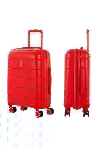 Bagaglio a mano (S) CH3 - Rosso - 55 cm - Lucchetto TSA