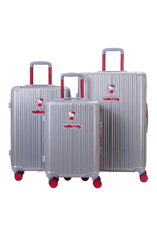 Set 3 valigie Gudetama (S/M/L) - Argentato - Hello Kitty