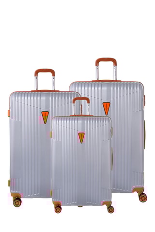 Set 3 valigie - Grigio - 55/65/75 cm - Murano