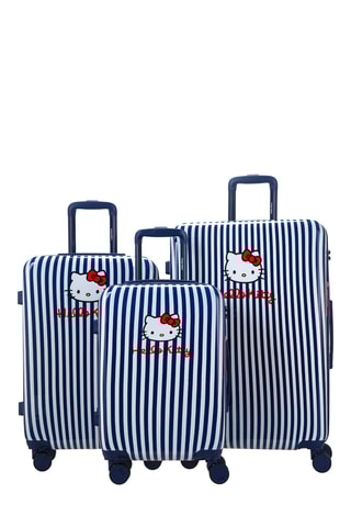 Set 3 valigie - Blu - 55/65/75 cm - Hello Kitty