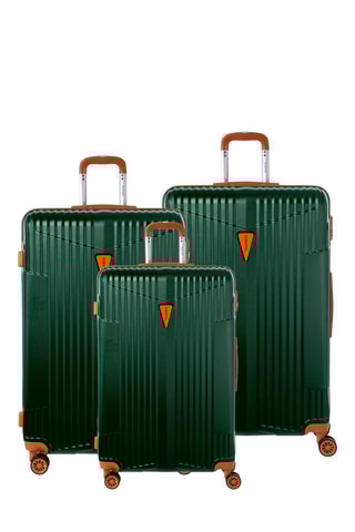 Set 3 valigie - Verde - 55/65/75 cm - Murano