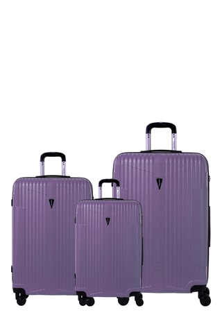 Set 3 valigie - Viola - 55/65/75 cm - Murano