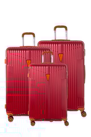 Set 3 valigie - Rosso - 55/65/75 cm - Murano