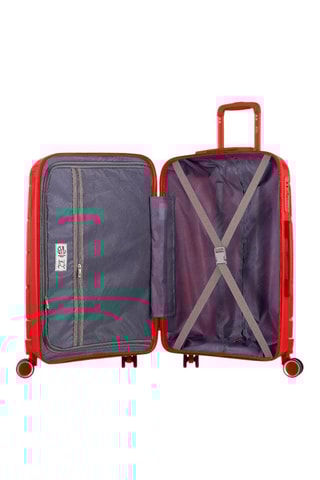 Valigia media (M) CH3 - Rosso - 67 cm - Lucchetto TSA