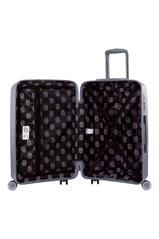 Maleta mediana (M) PP5 - Plateado - 65 cm - Candado TSA