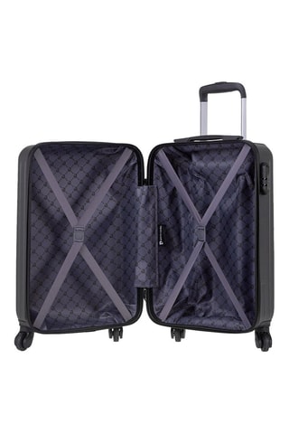 Bagaglio a mano e valigia media - Grigio scuro - 55/65 cm