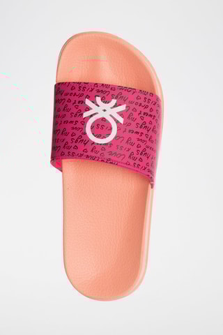 Claquettes  - Benetton - Rose