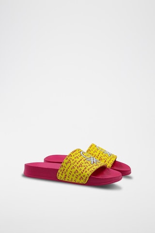 Claquettes - Benetton - Jaune